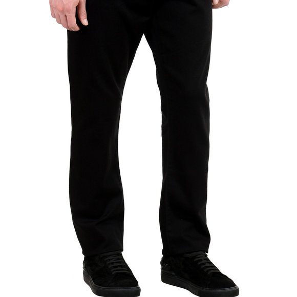 Burberry Britt Black Straight Leg Men's Jeans - Picture 2 of 4